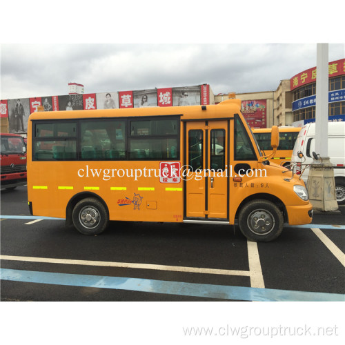 ChuFeng low speed 19 seats preschool delivery school bus